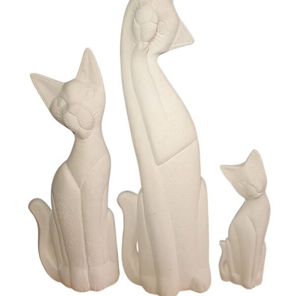 Kit 3 Gatos Pontudo 54x17 ref.342