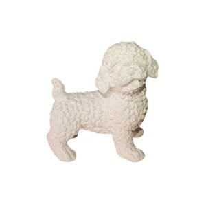 Cachorro Poodle em pé 23x23 ref.302