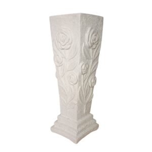 Vaso Quadrado Rosa G 59x22 ref.219