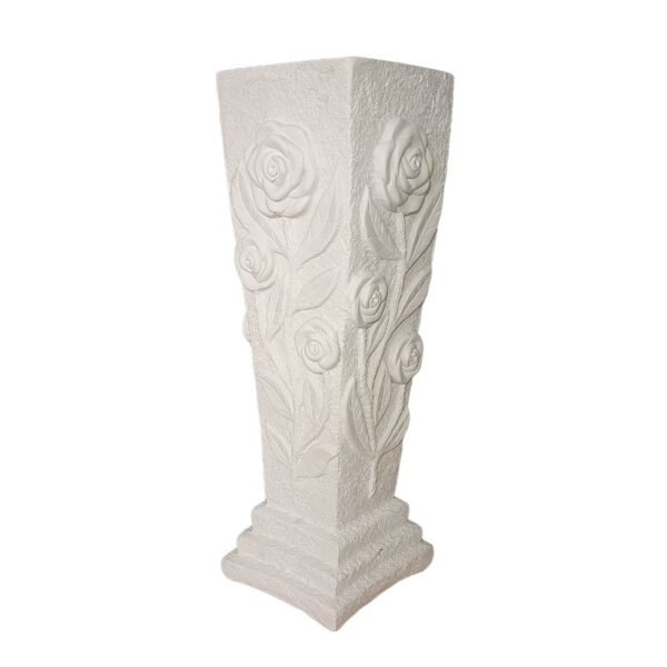 Vaso Quadrado Rosa G 59x22 ref.219