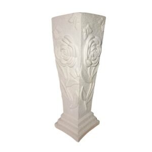Vaso Quadrado de Rosa 59x18 ref.216