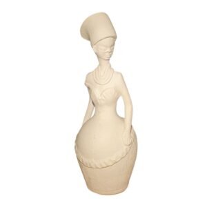 Madame de Turbante Aberto 40x15 Ref.111