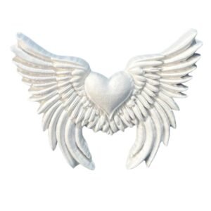 Asas de Anjo com Coração 7x9 Ref. 675